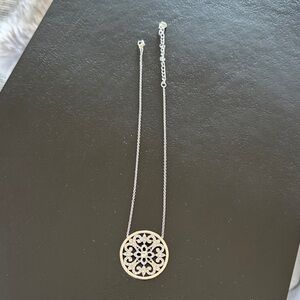 Elegant Silver Pendant Necklace